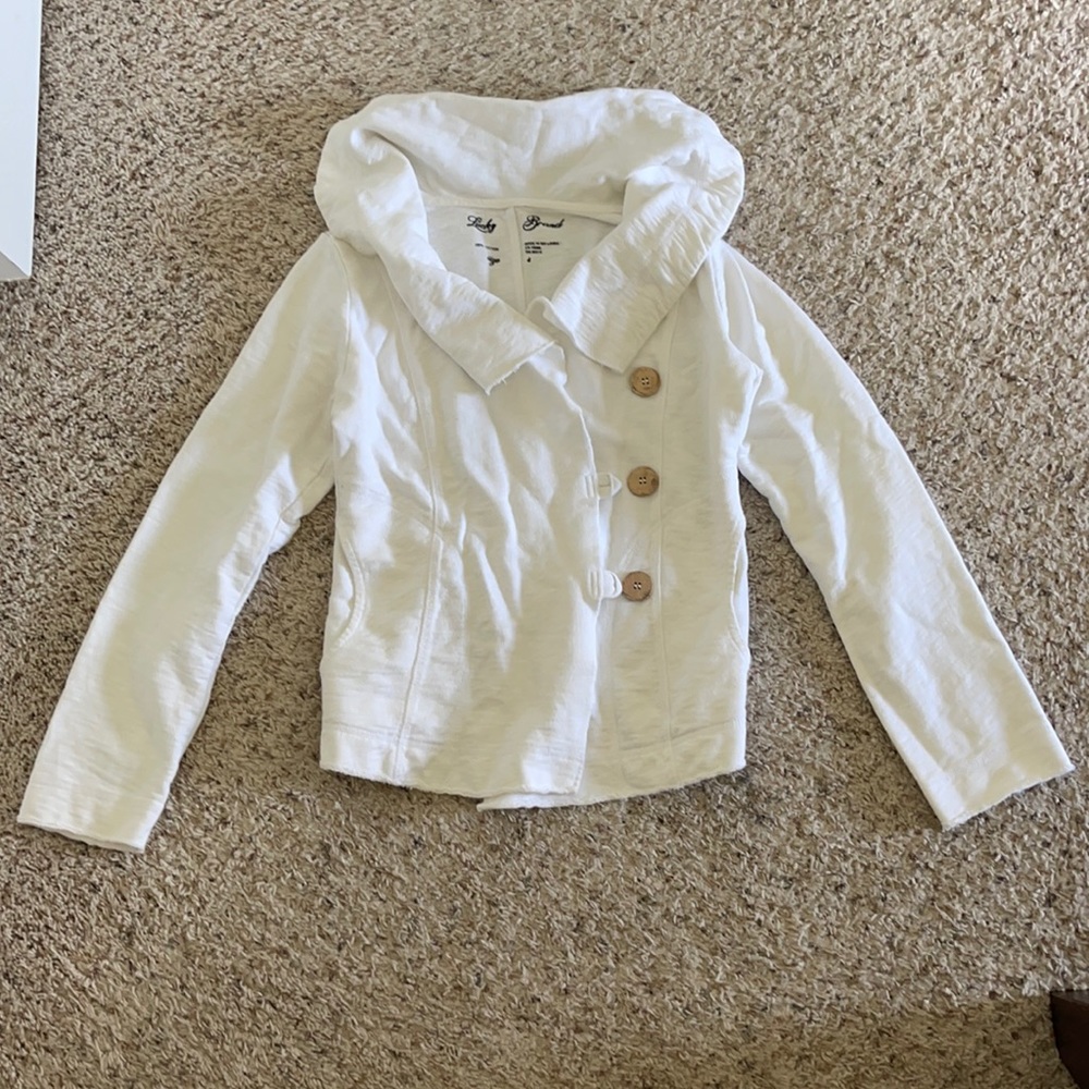 Lucky Brand size S white jacket
